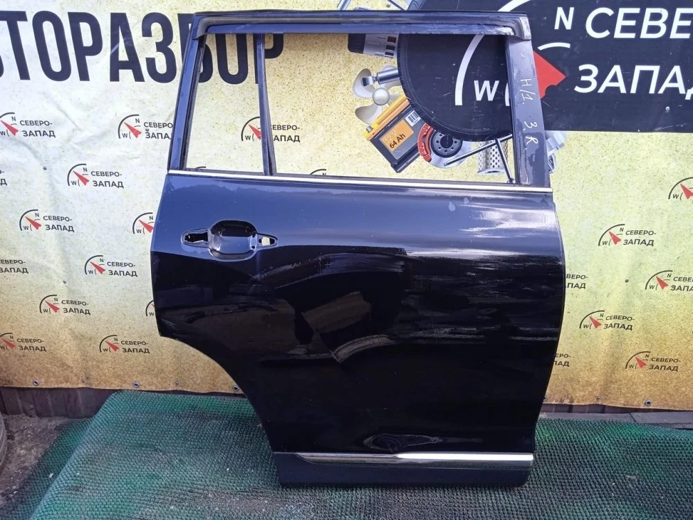 Дверь Toyota Highlander 2012 6700348110 GSU45 2GRFE, задняя правая