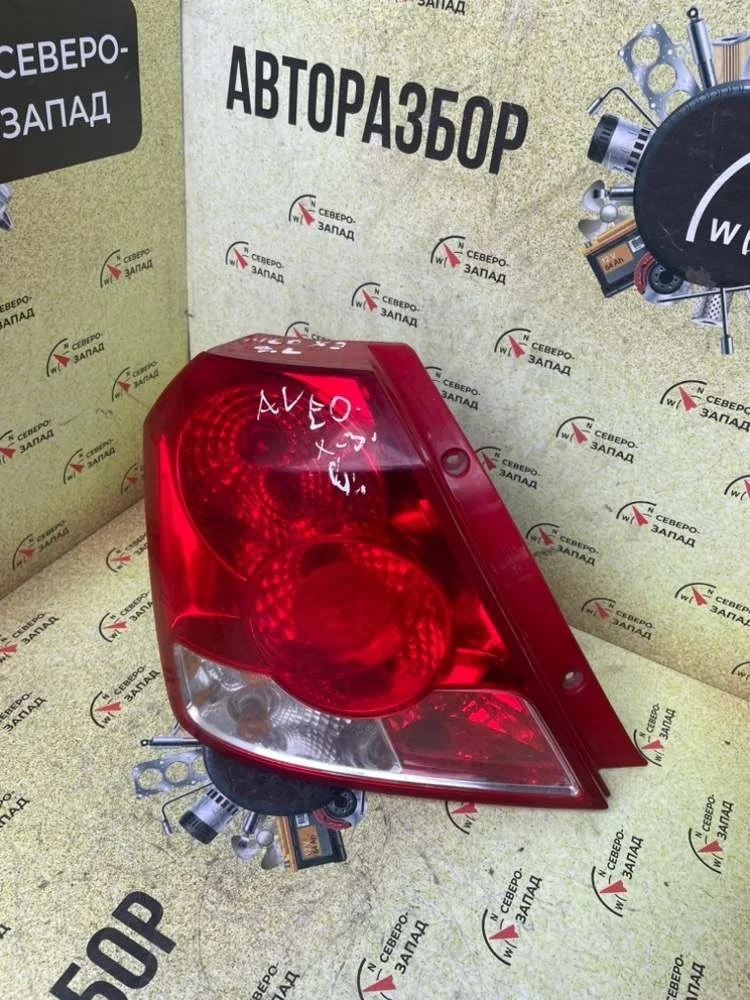 Фонарь наружний Chevrolet Aveo 2002–2008 96540268 T200, задний левый