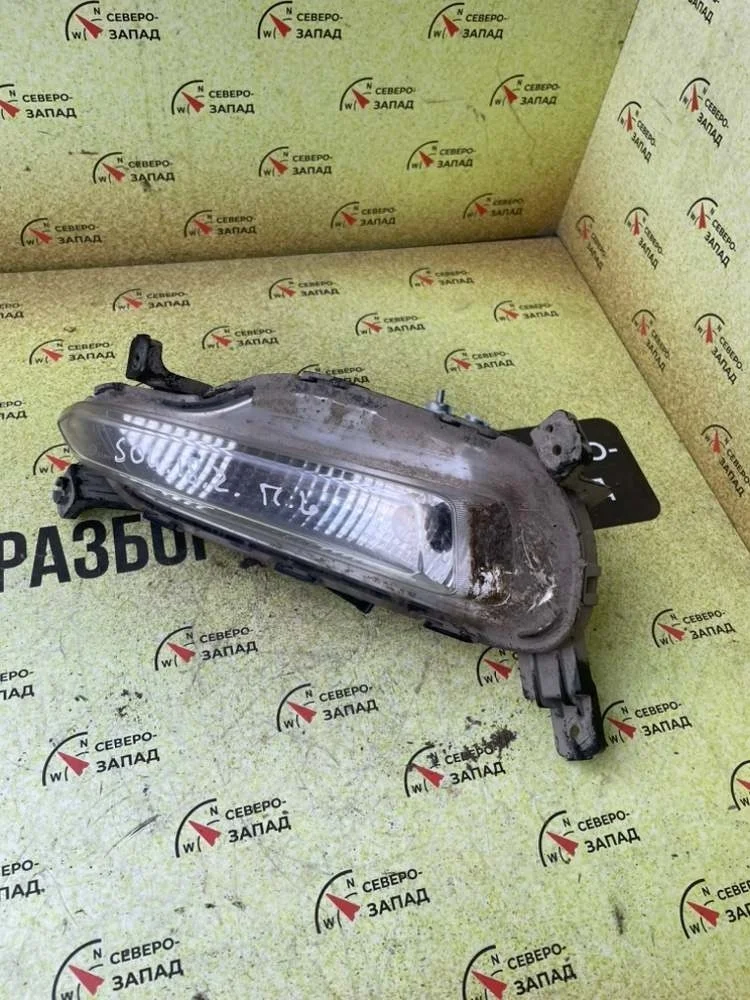 Противотуманная фара Hyundai Solaris 2017-2022 92207H5000 2 G4LC, передняя левая