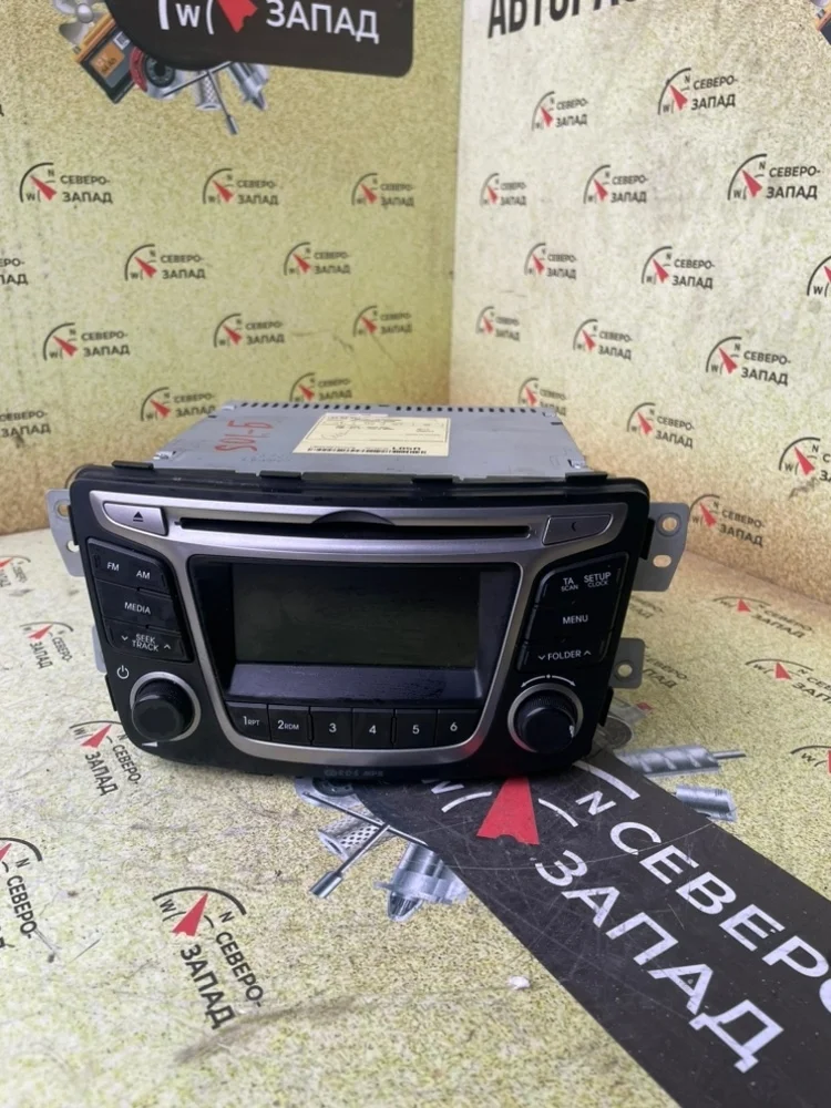 Магнитола Hyundai Solaris 2014-2017 961704L050RDR