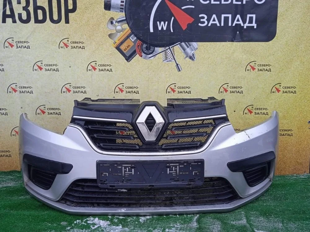 Бампер Renault Logan 2019 620220063R L52 K7M812, передний
