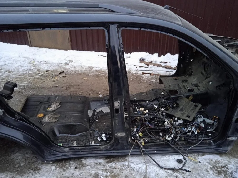 Порог Mitsubishi Pajero Sport 2010 5253F314 KH 4D56-6-DEL, правый