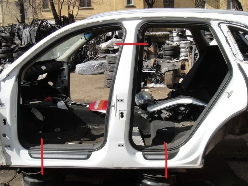 Порог кузова Audi Q5 8R0809847, левый