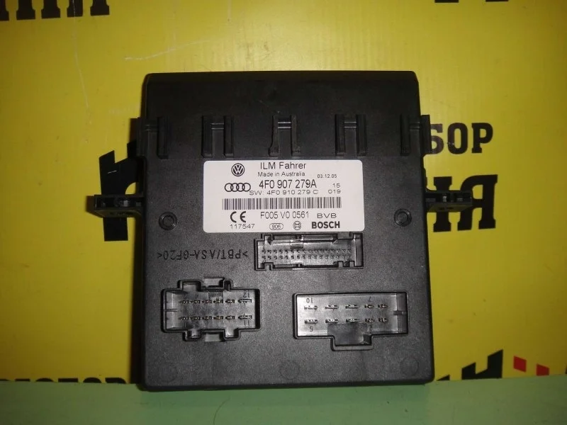 Блок комфорта Audi A6 4F0907279A C6