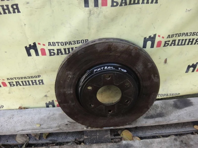 Диск тормозной Nissan Patrol 402061LB0A, передний