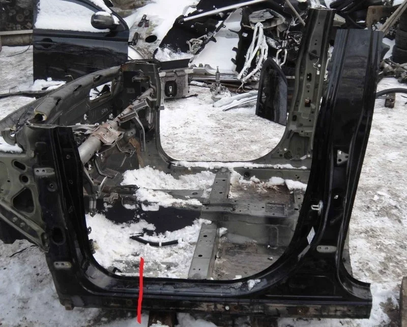 Порог Mitsubishi Outlander 5253AG01 GF 4B12, левый