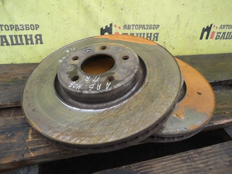 Диск тормозной Audi A6 8R0615301 C7, передний