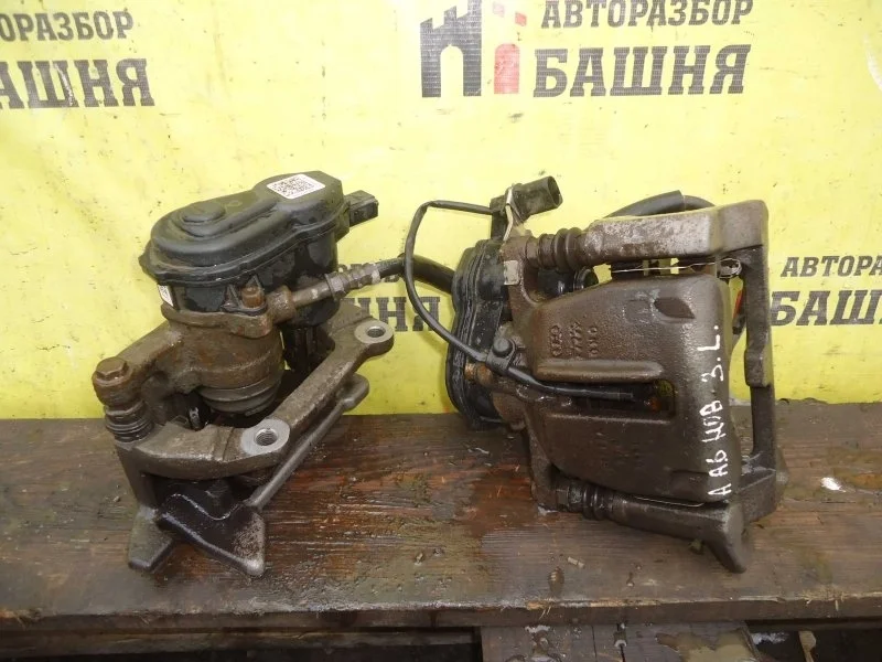 Суппорт тормозной Audi A6 4G0615404 C7, задний правый