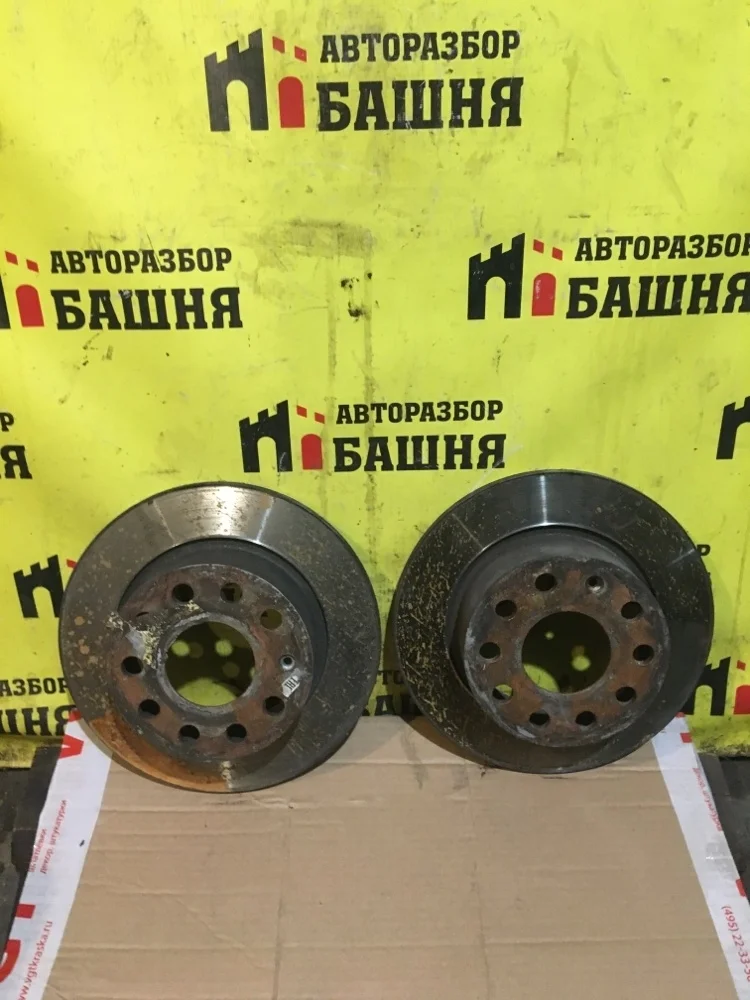 Диск тормозной Skoda Octavia 2018 5Q0615601C A7 CWVA, задний