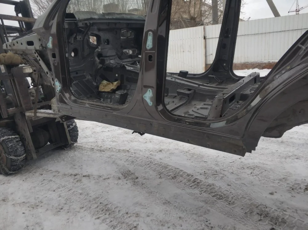 Порог кузова Mercedes M-Class 2014 A1666373700 W166 OM642.826, левый