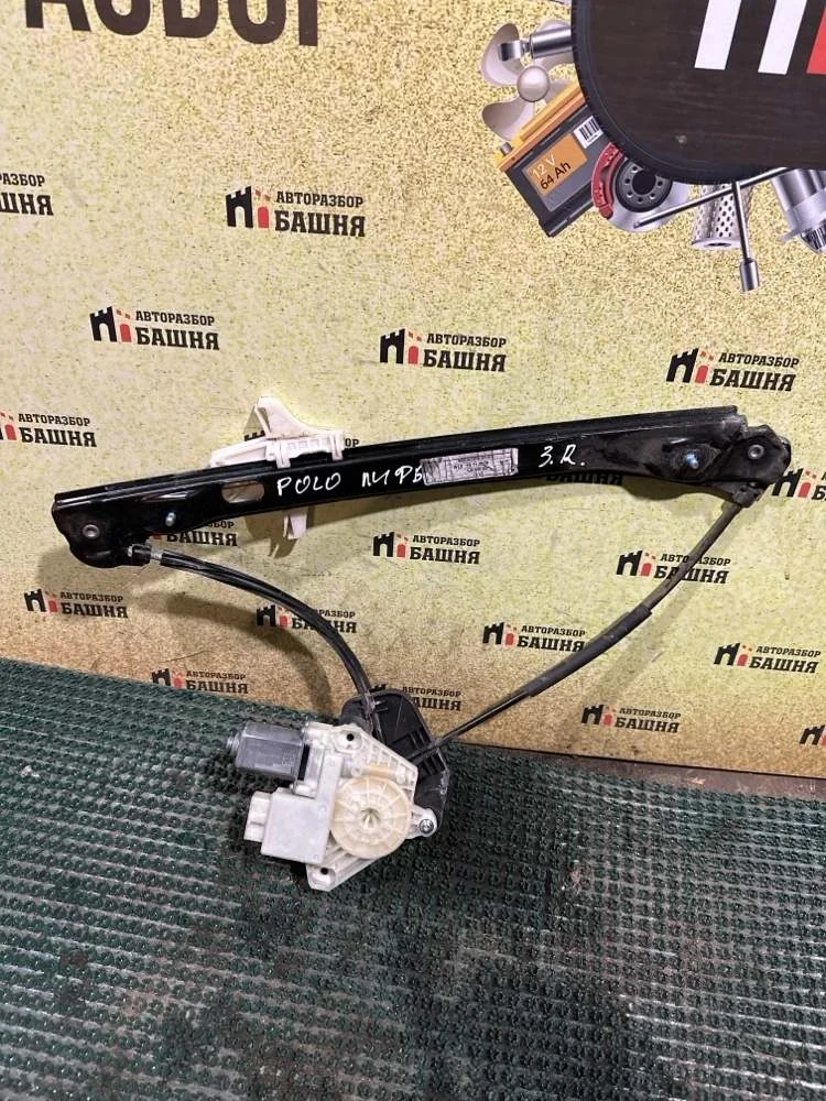 Стеклоподьемник Volkswagen Polo 2020 5JA839462 6 CWVA, задний правый