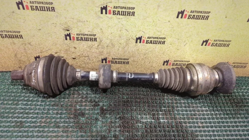 Привод Volkswagen Tiguan 2012 5N0407764S 1 CTHA, передний правый