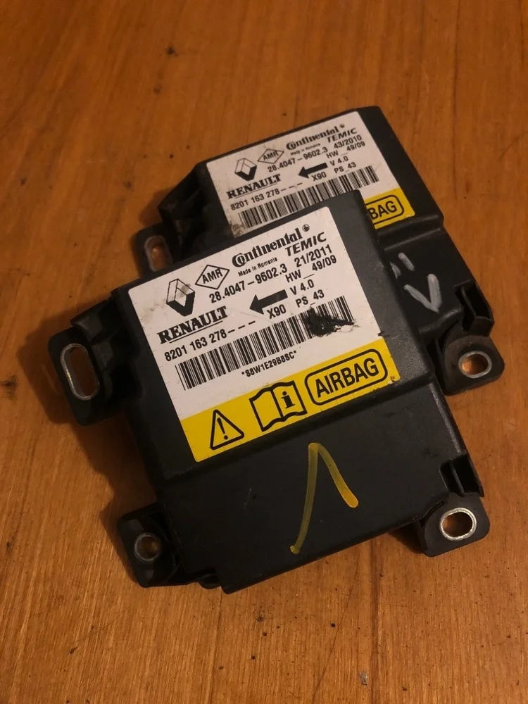 Блок управления SRS Renault Logan 2008 8201163278