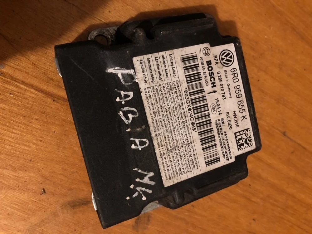 Блок управления SRS Skoda Fabia 2009 6R0959655K