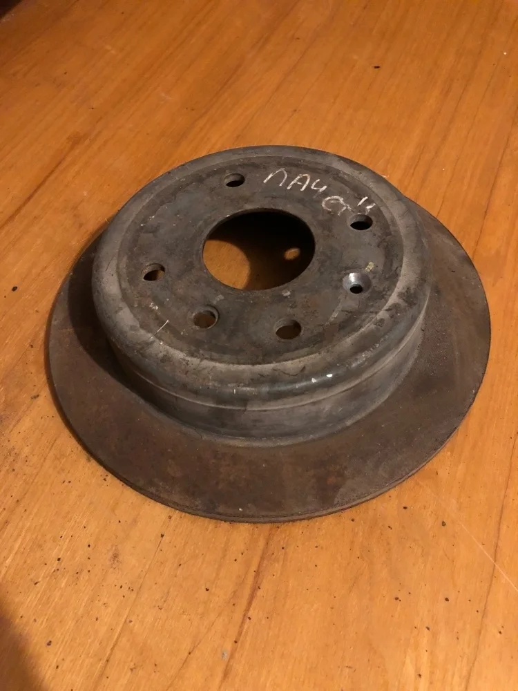 Диск тормозной Chevrolet Lacetti 2009 96549630, задний