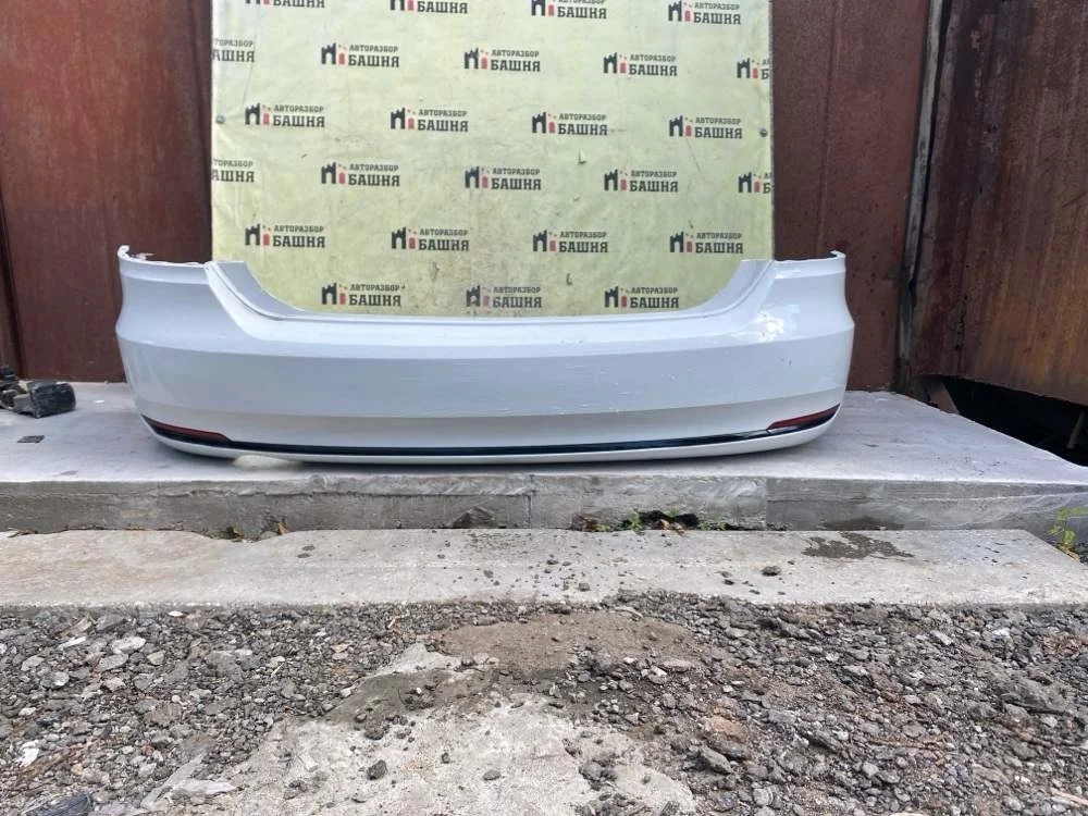 Бампер Volkswagen Polo 2019 6RU807421D 5 CWVA, задний