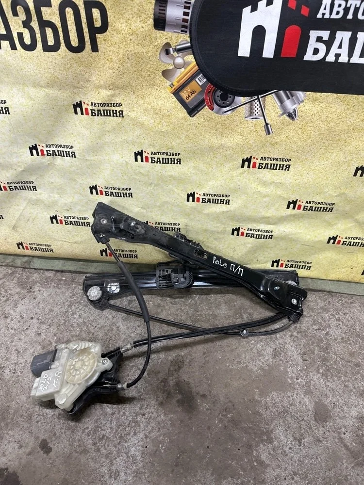 Стеклоподьемник Volkswagen Polo 2021 5JA837462A 6 CWVA, передний правый