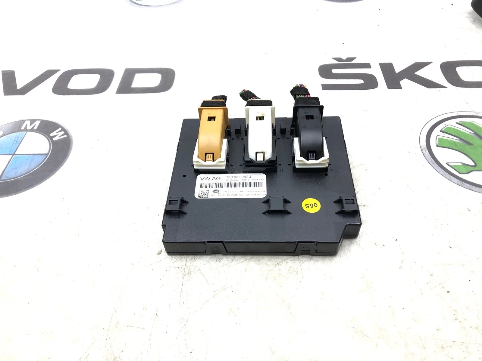 Блок комфорта BCM Skoda Octavia Rs 2010 1K0937087J A5 (1Z) 2.0 CCZA