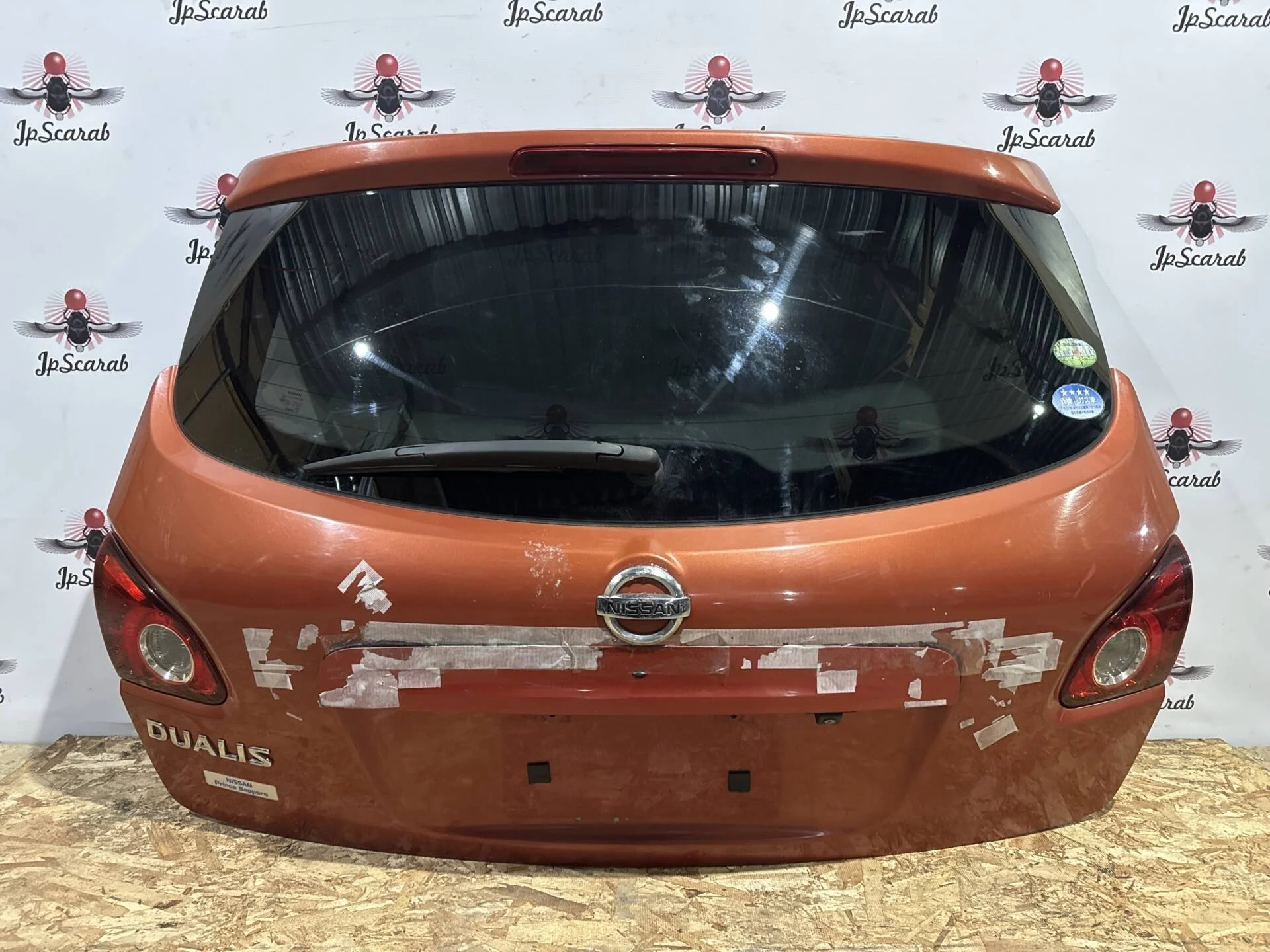 Крышка багажника Nissan Qashqai J10