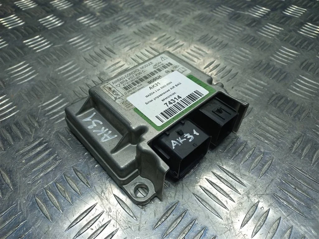 Блок управления SRS (AIR BAG) MAZDA 3 BK рестайли