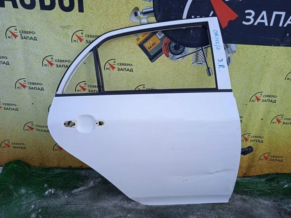 Дверь Toyota Corolla 2011 6700312A20 150 1ZRFE, задняя правая