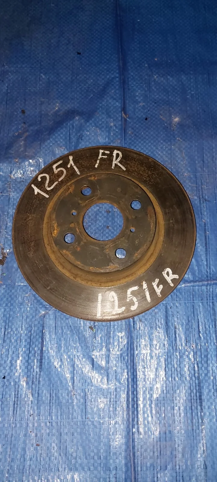 диск тормозной TOYOTA BELTA KSP92 1KRFE