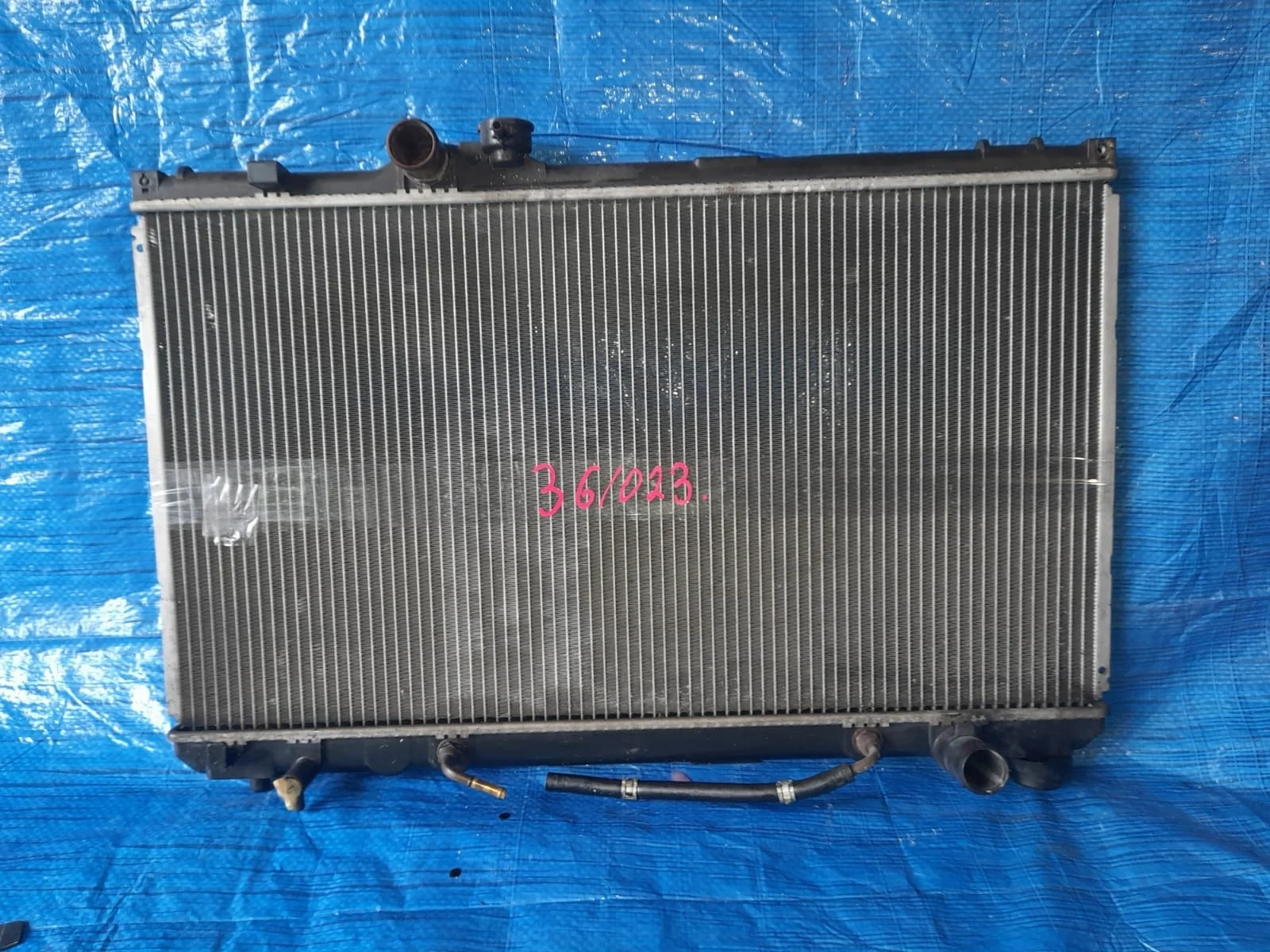 радиатор охлаждения двигателя TOYOTA CRESTA GX100 1GFE