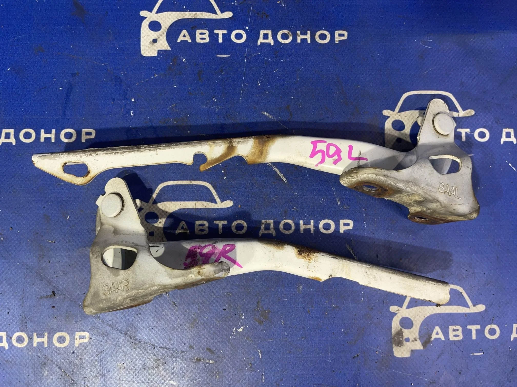 крепление капота HONDA FIT GD1 L13A - 60170-SAA-000ZZ, 60120-SAA-000ZZ