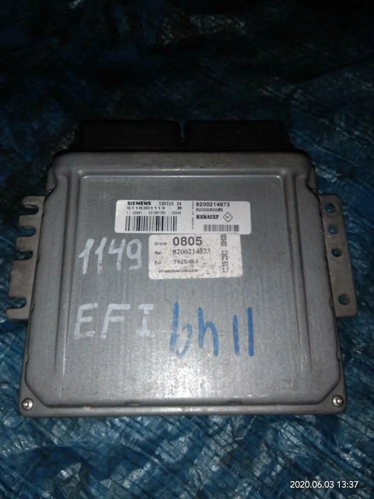 блок управления двс RENAULT KANGOO KC K4M