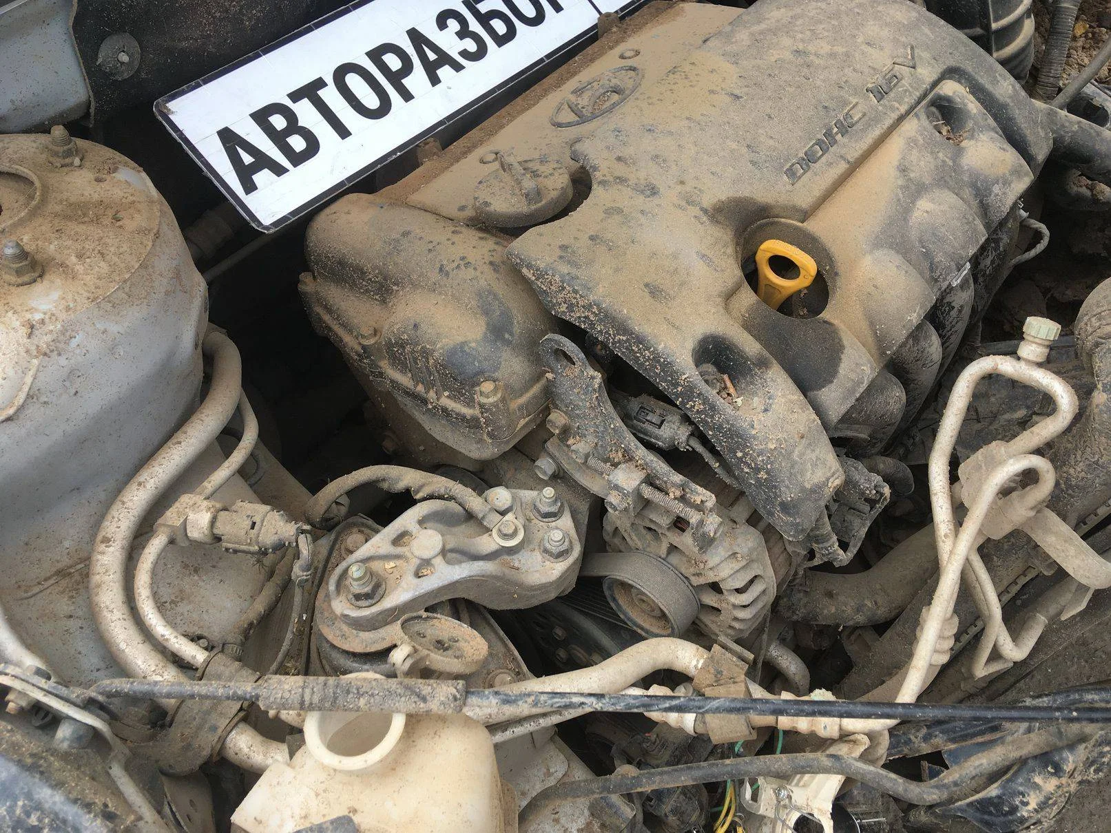 Продажа Hyundai Elantra 1.6 (123Hp) (G4FC) FWD MT по запчастям