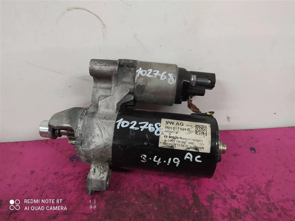 Стартер Audi A4 B8 A5 Q5 A6 C7 1,8 2,0 06H911021D