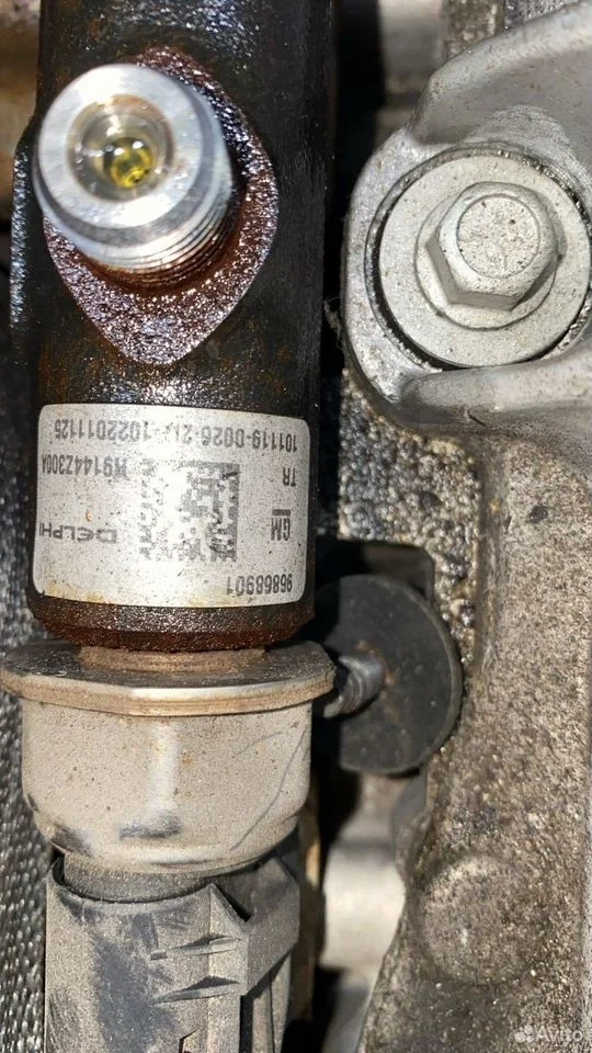 Топливная рампа шевроле орландо z20d1