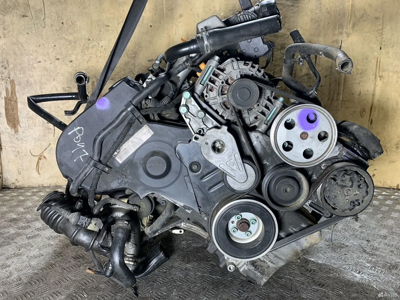 Двигатель amb 1.8 турбо audi a4