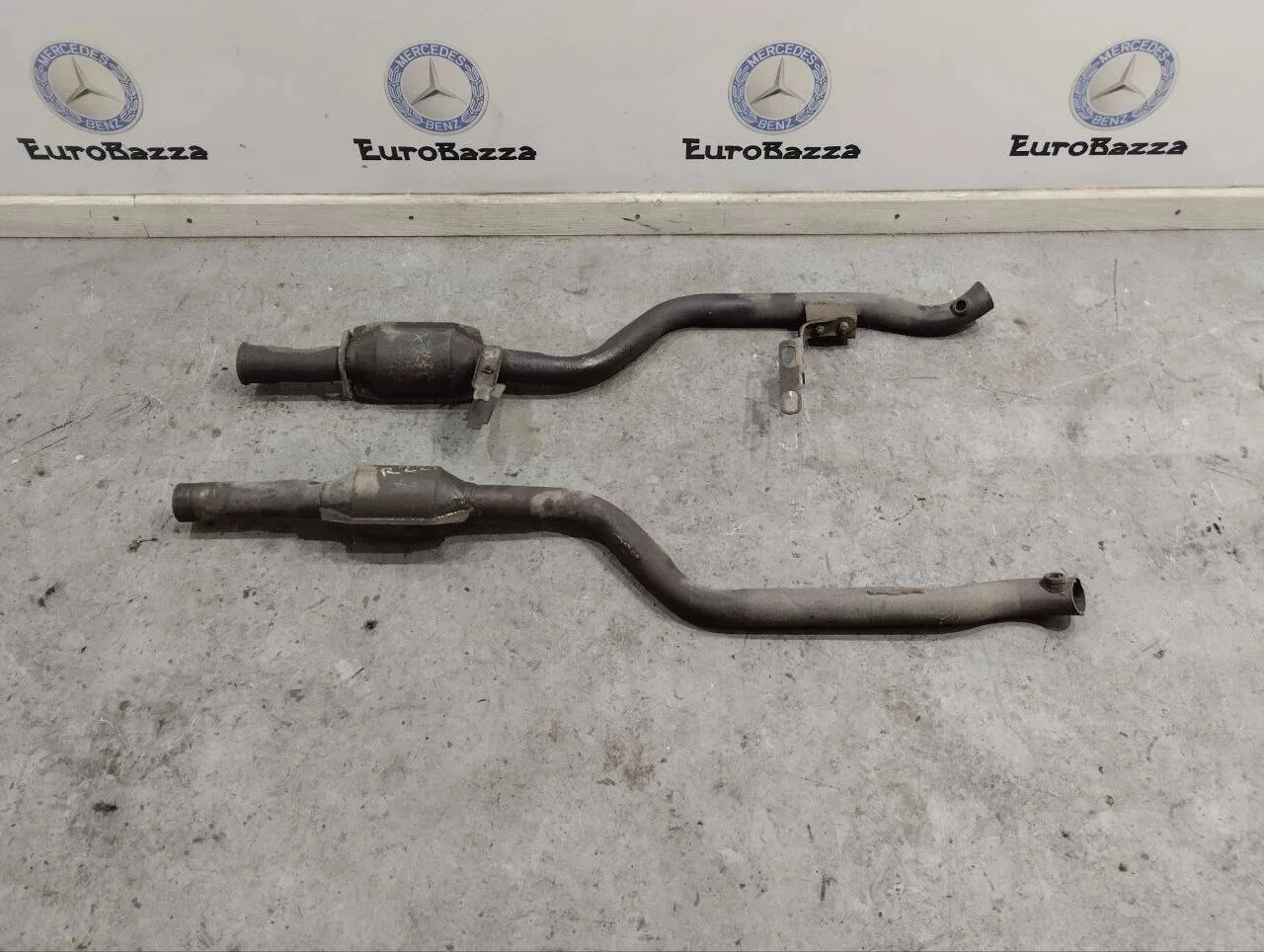 Труба глушителя Mercedes W215