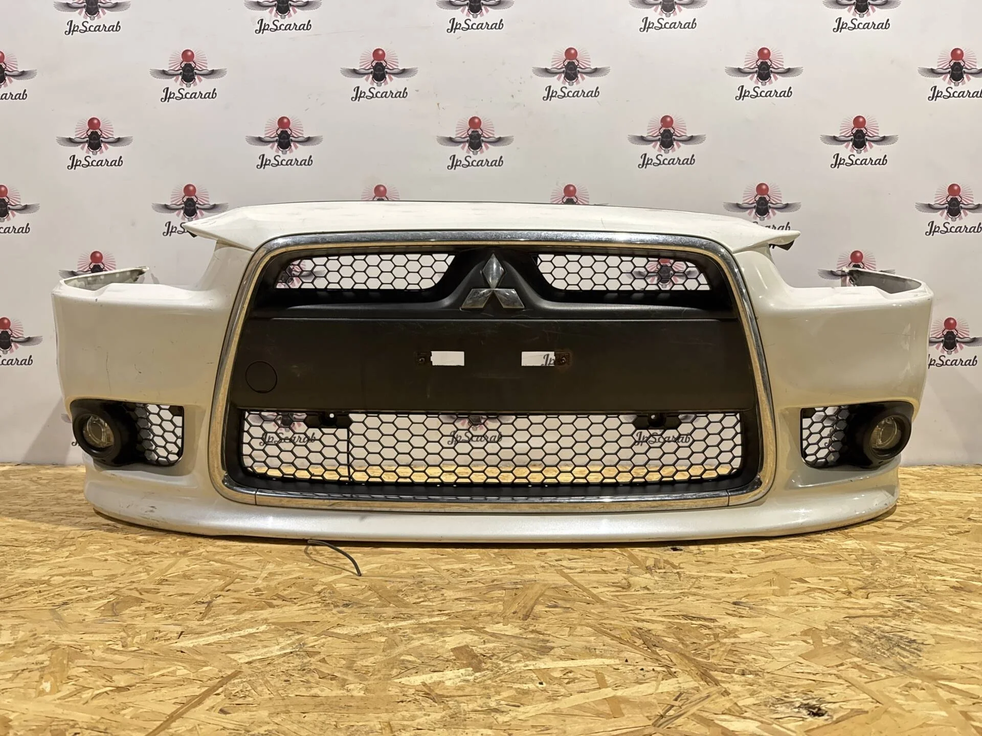 Бампер передний Mitsubishi Lancer 10 CY Рестайлинг