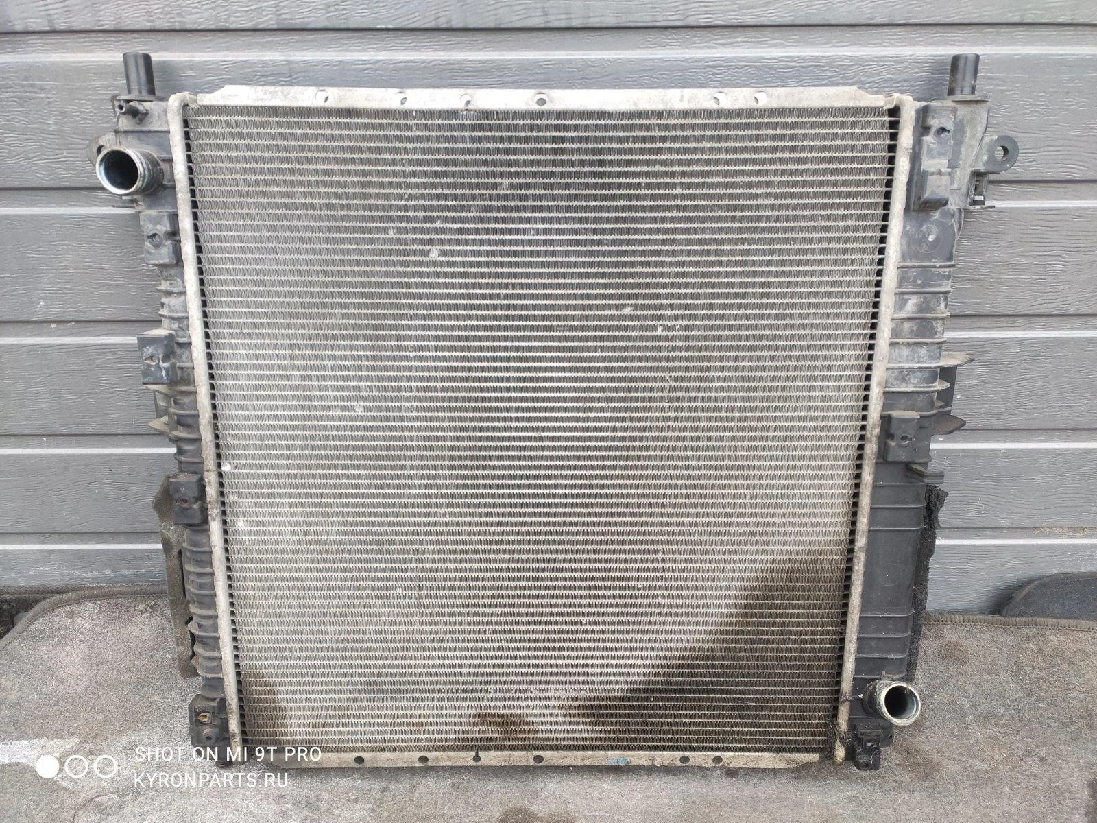 Радиатор охлаждения двигателя SsangYong Kyron 2009 D130