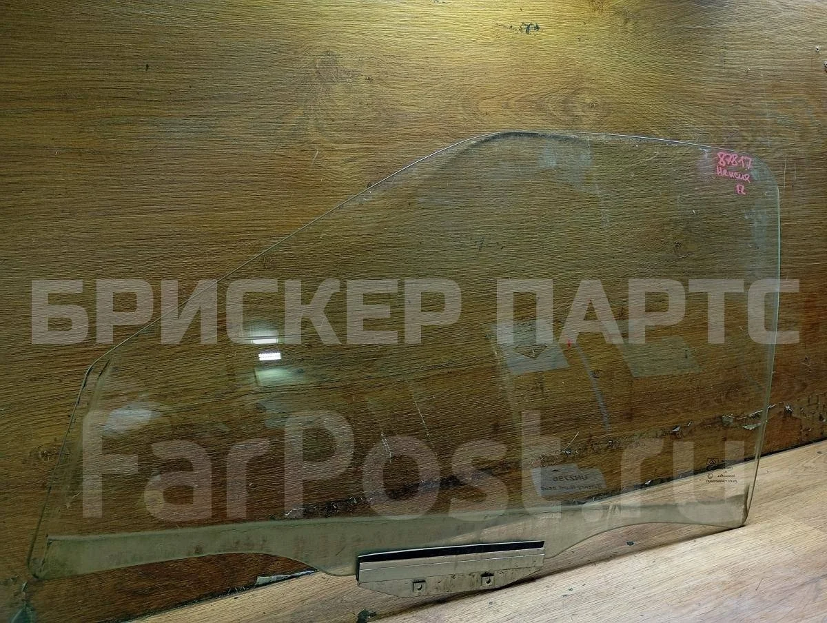 Стекло двери передней Дэу Нексия 1  N150 рестайлинг