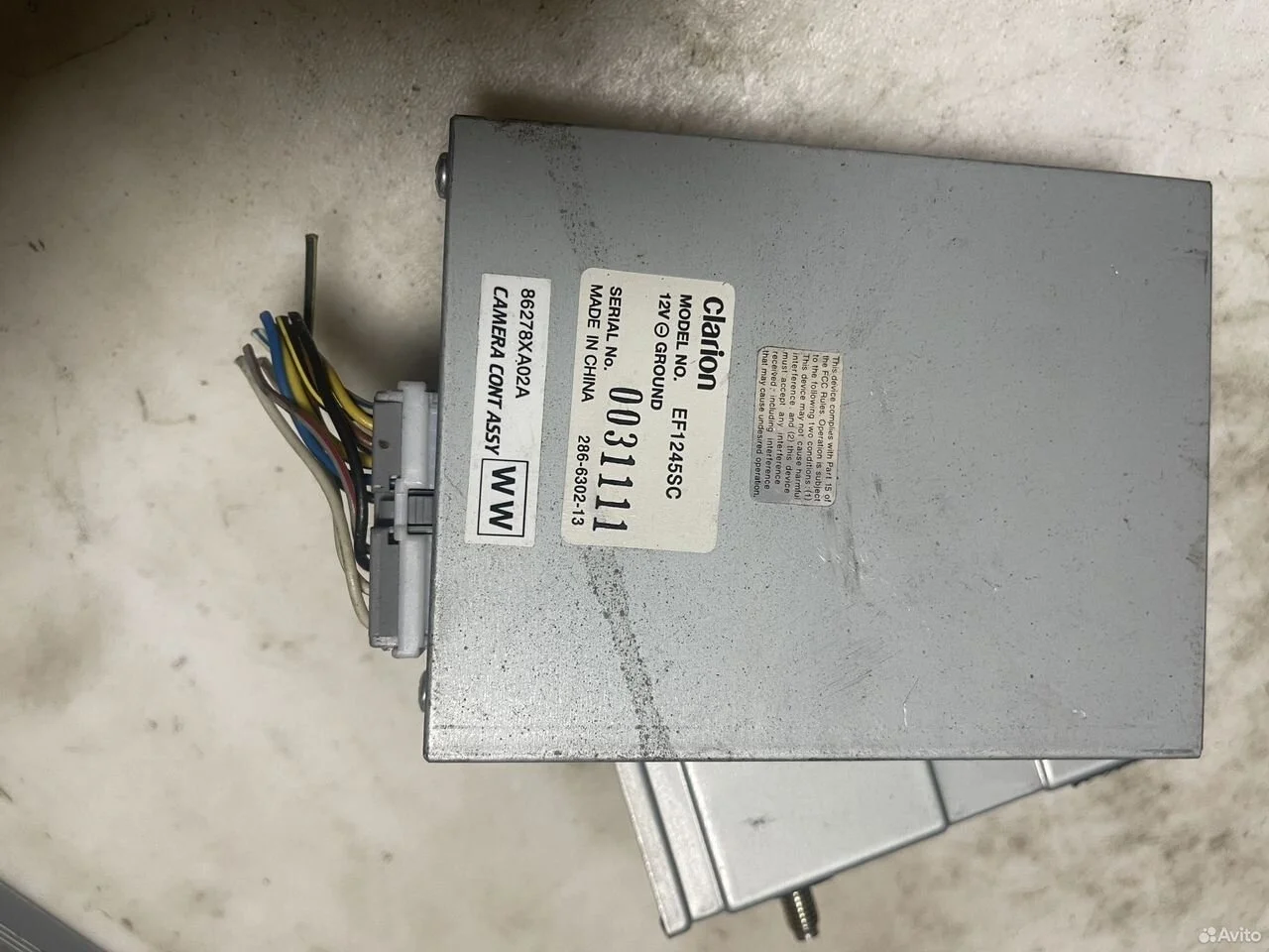 Блок управления камерой субару трибека