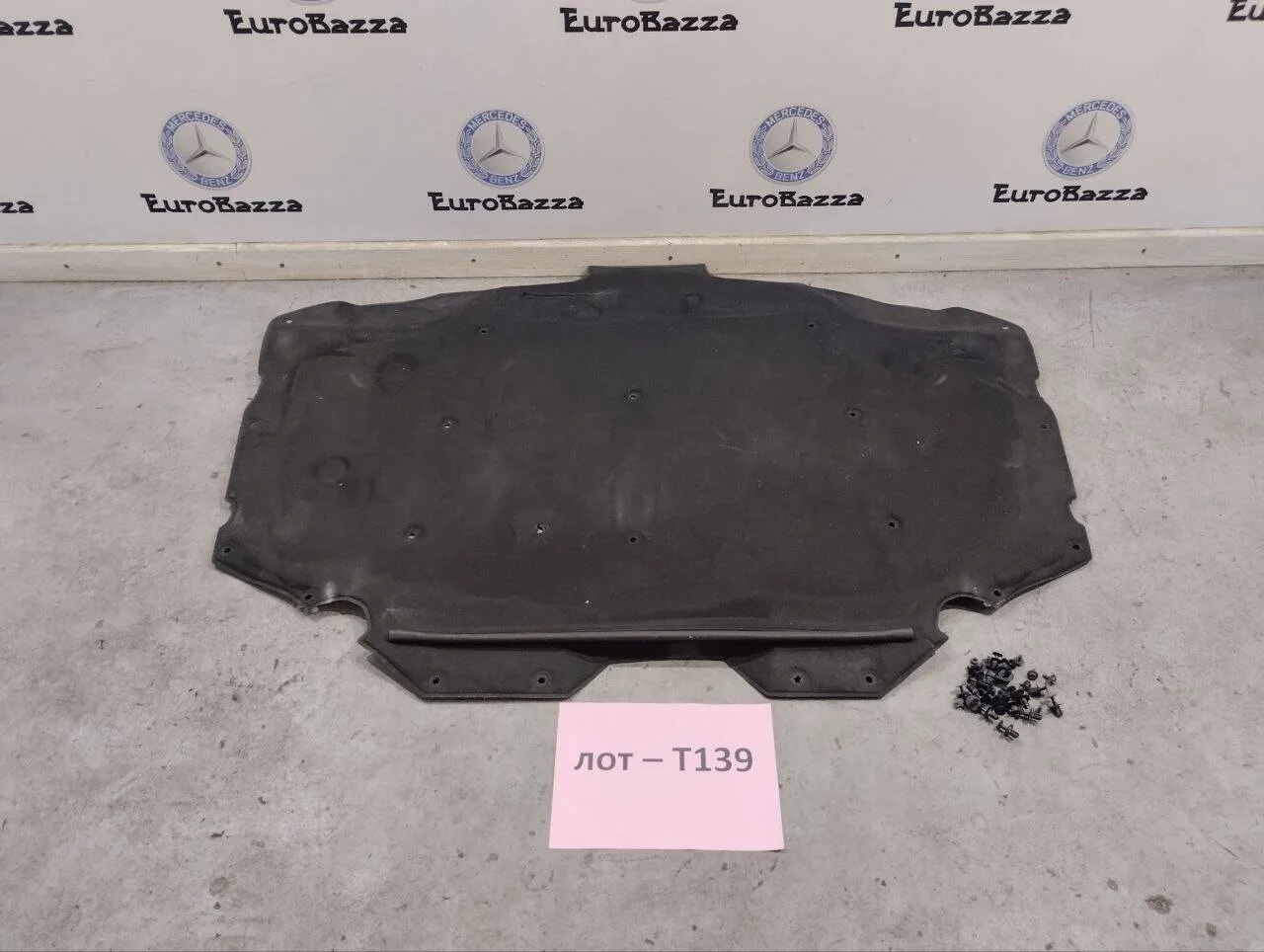 Шумоизоляция капота Mercedes W220