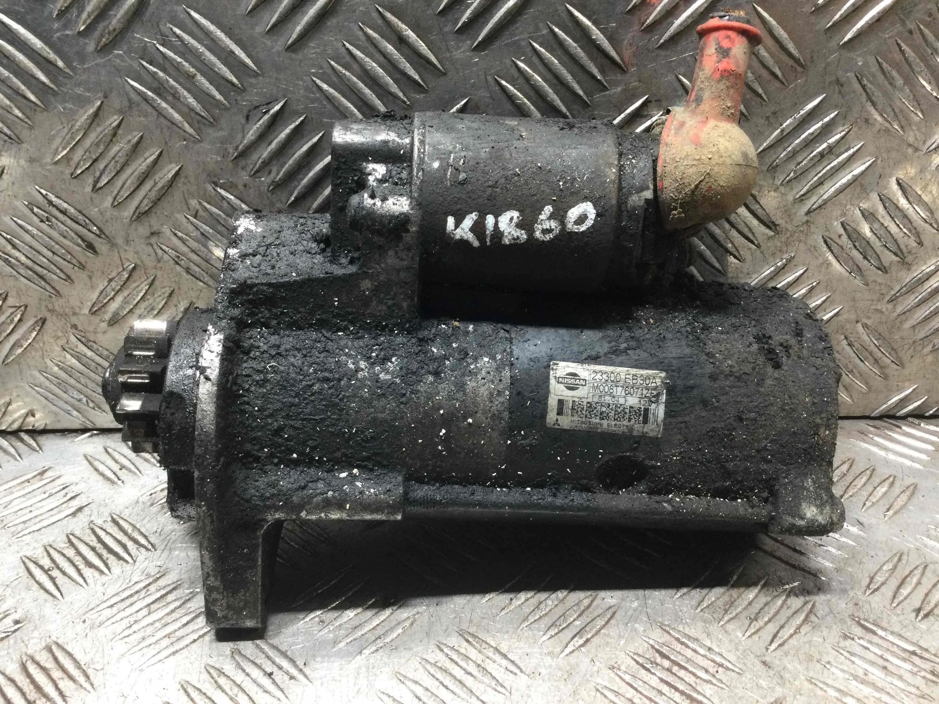 Стартер Nissan Navara D40 (2005-2010) дизель 2.5 DCI Механика Пикап