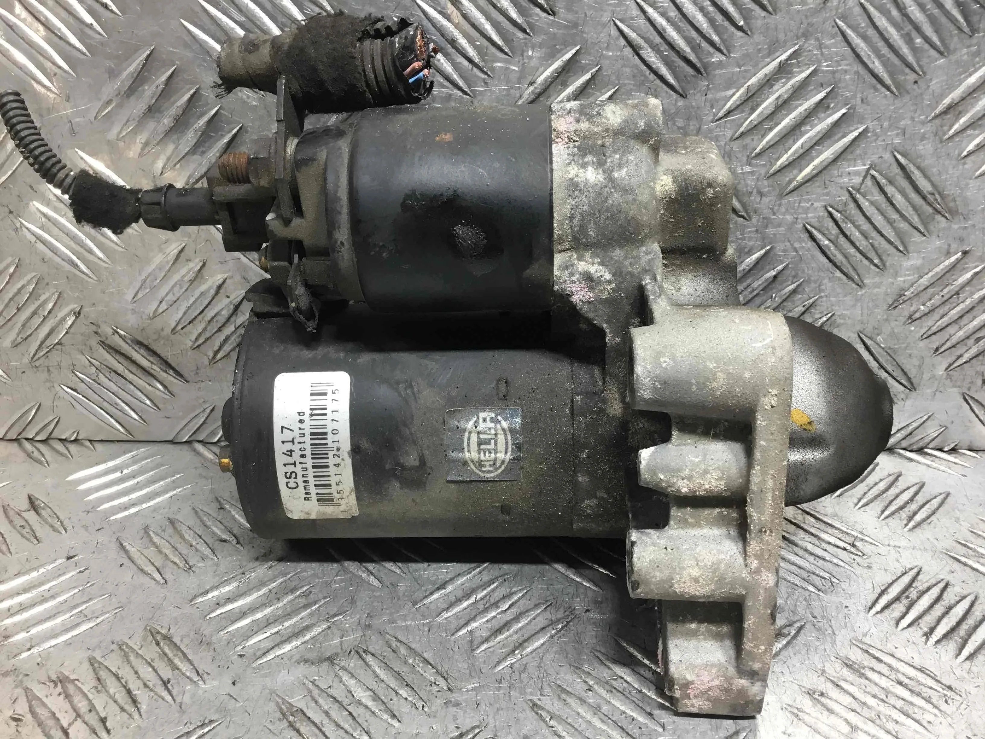 Стартер Peugeot 207 1 поколение (2006-2009) бензин 1.6 i Механика Х/б