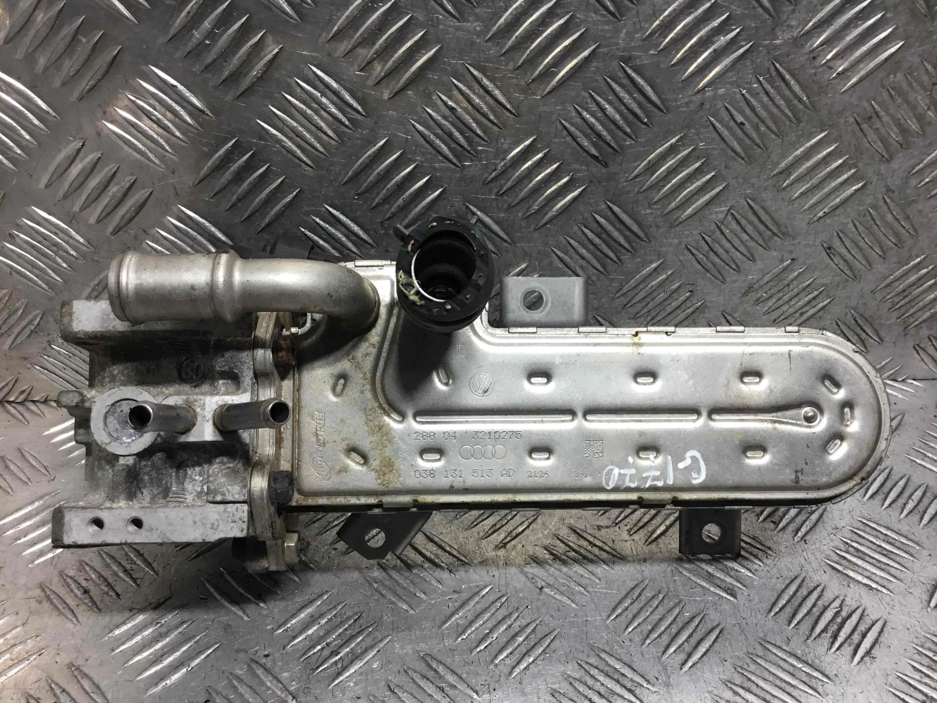 Радиатор EGR Volkswagen Golf 4 поколение (1997-2004) дизель 1.9 TDI Механика Универсал