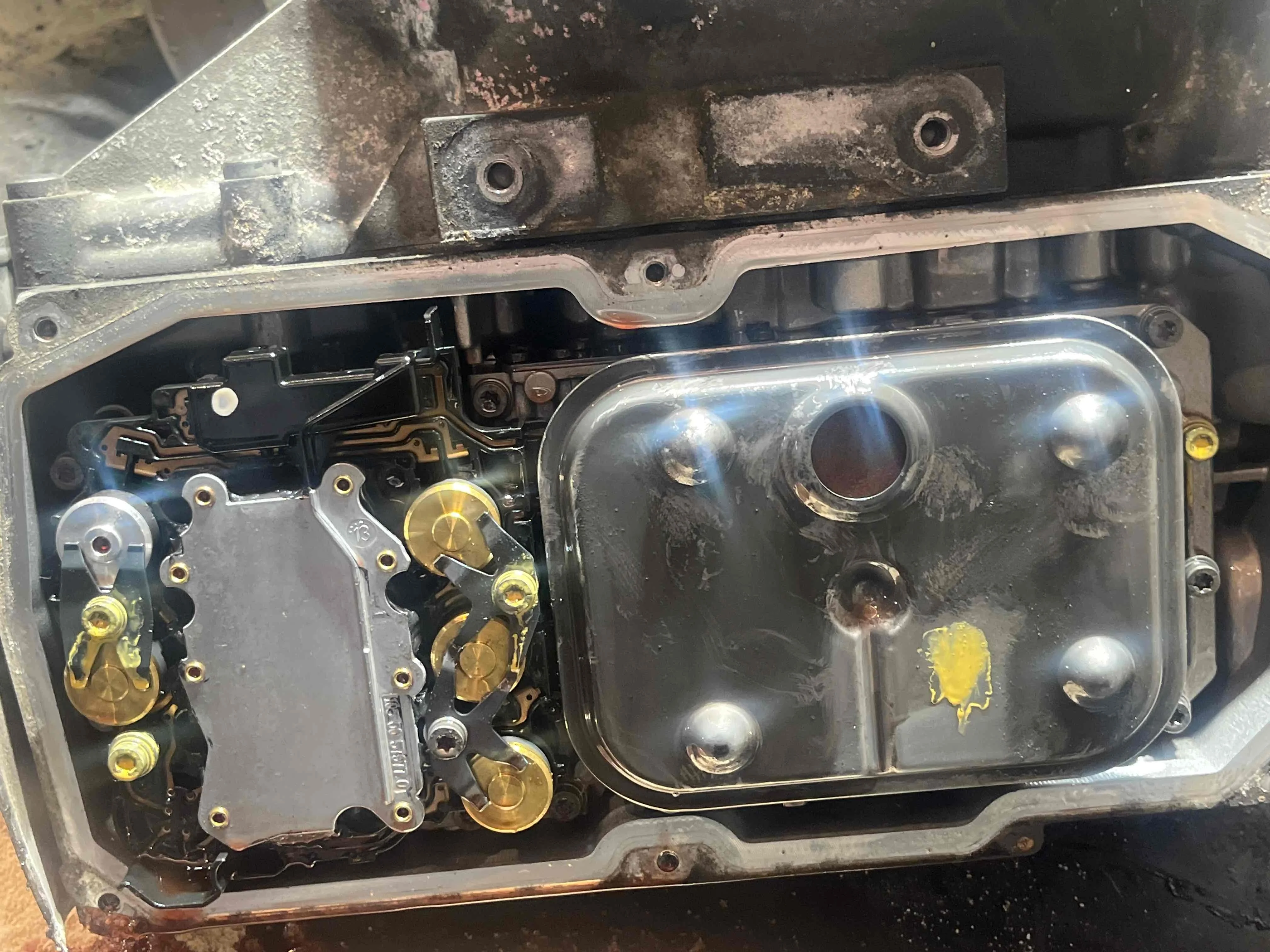 КПП автоматическая (АКПП) Mercedes A-klasse W168 [рестайлинг] (2001-2004) бензин 1.6 i Автомат Х/б