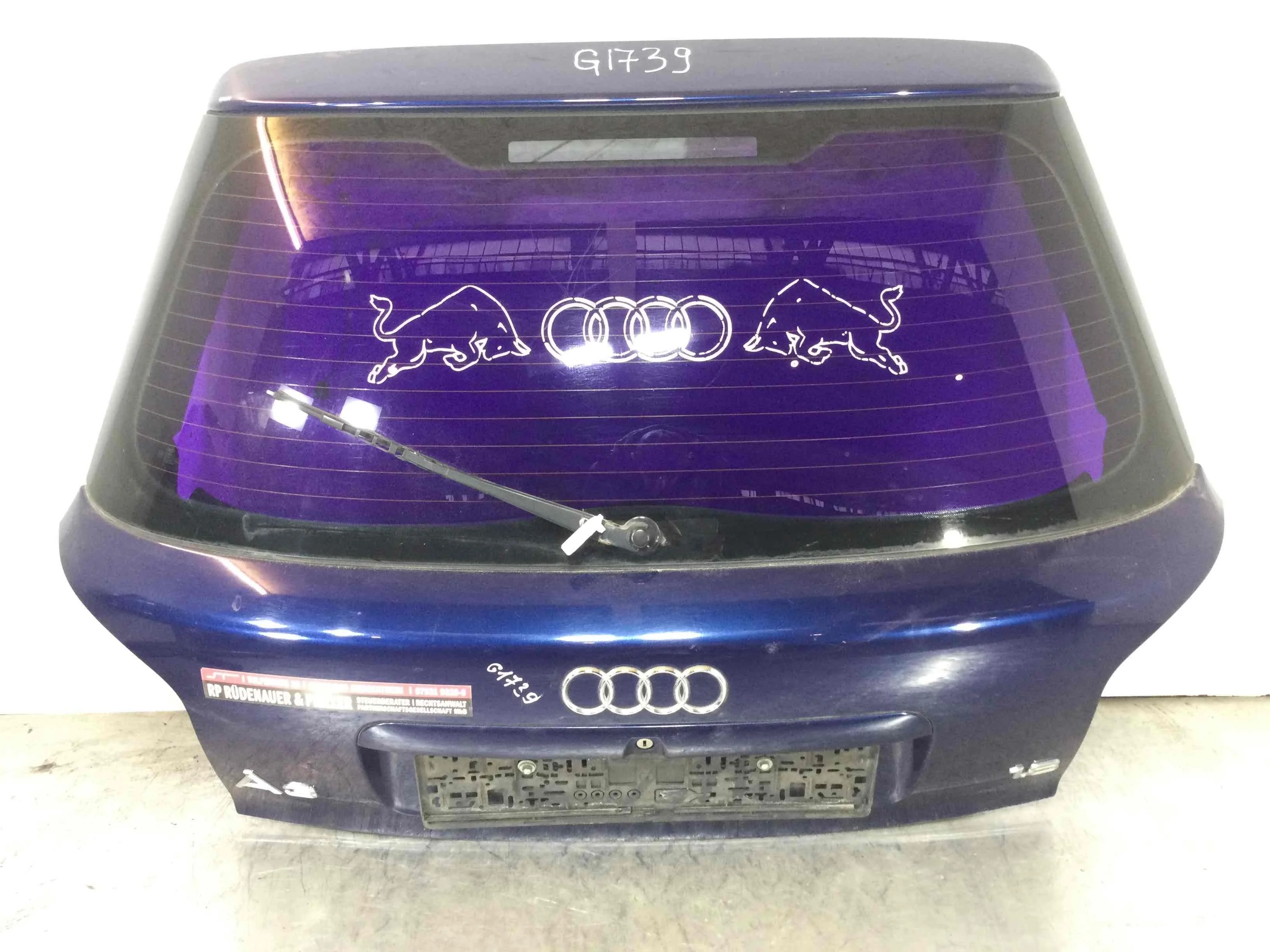 Крышка багажника (дверь 3-5) Audi A3 8L (1996-2000) бензин 1.8 i Механика Х/б