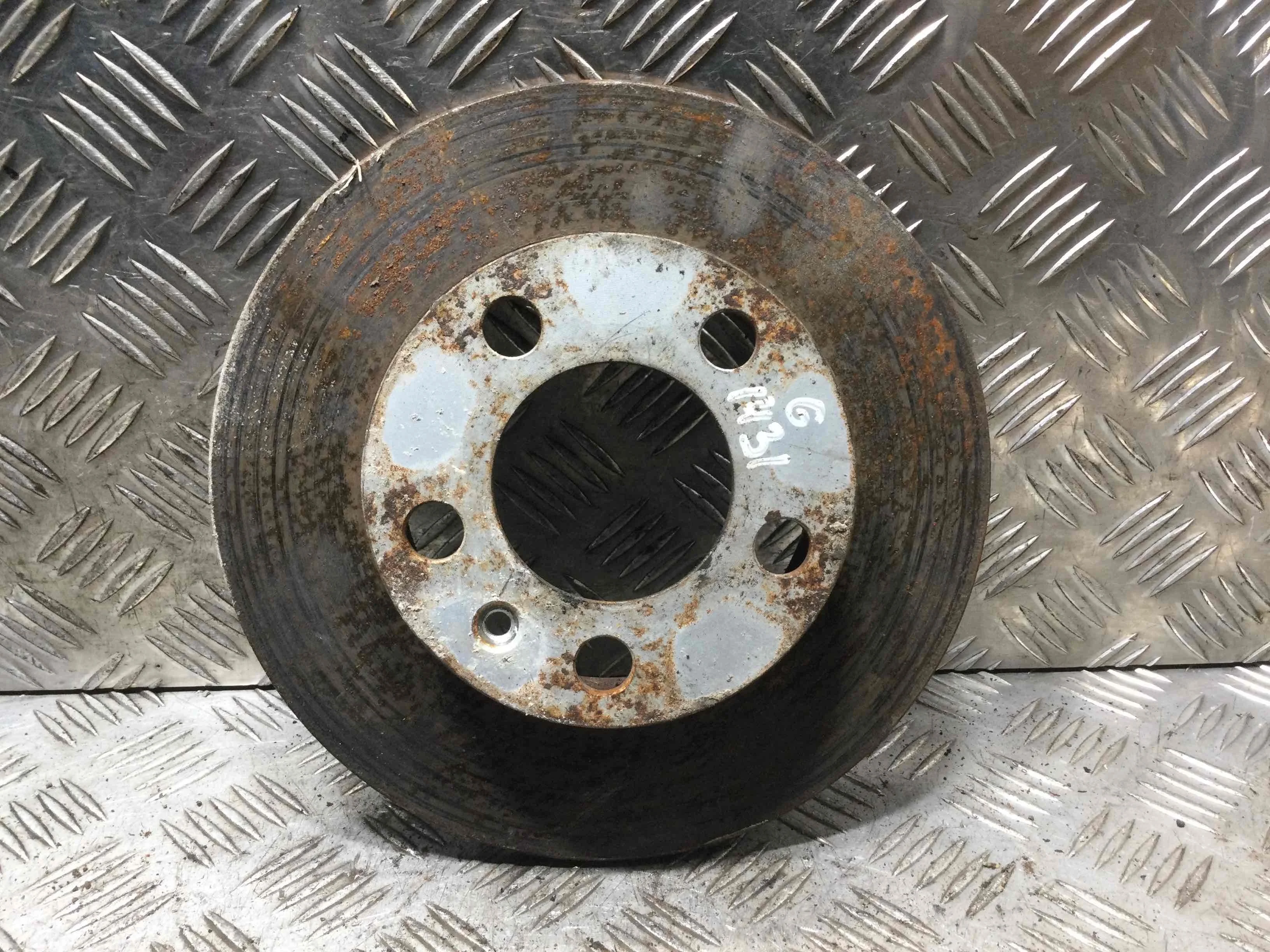 Диск тормозной задний Audi A3 8L (1996-2000) дизель 1.9 TDI Механика Х/б