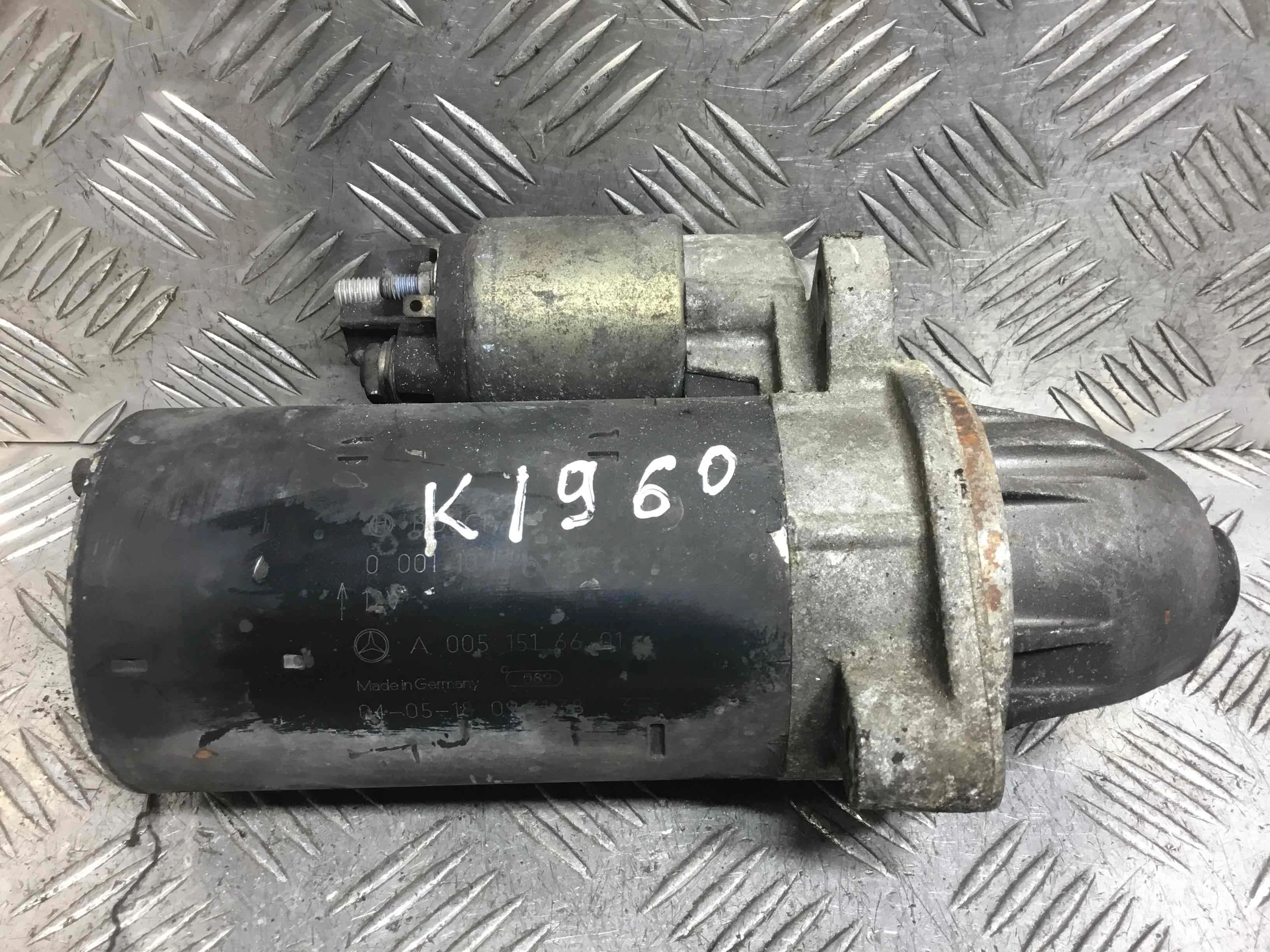 Стартер Mercedes C-klasse W203/S203/CL203 [рестайлинг] (2004-2007) дизель 2.7 CDI Автомат Седан