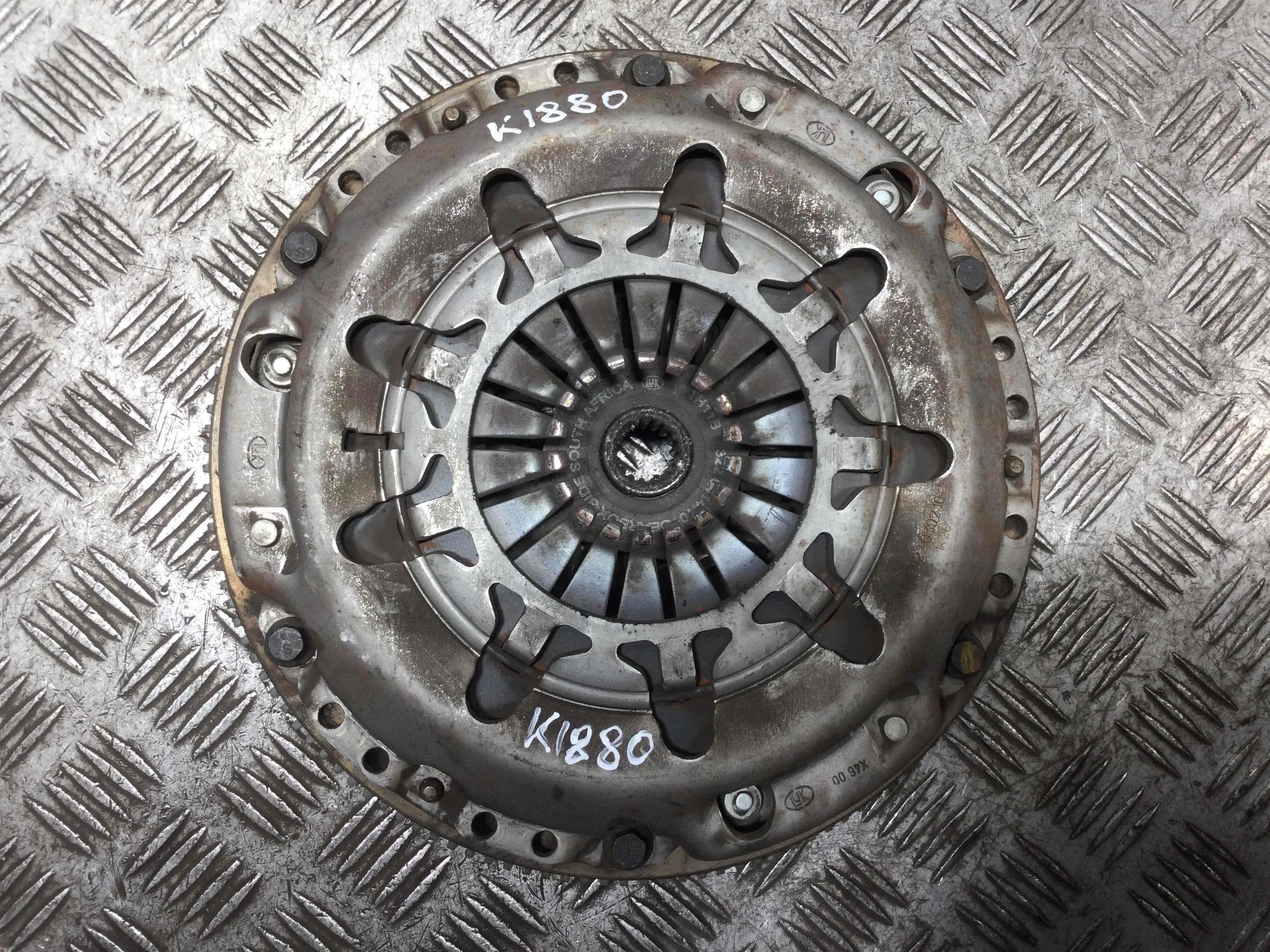 Маховик Ford Focus 2 поколение [рестайлинг] (2008-2011) бензин 1.6 i Механика Х/б