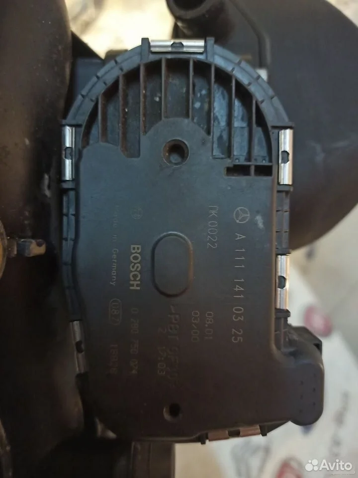 Дроссельная заслонка mercedes w-203.2001г.в