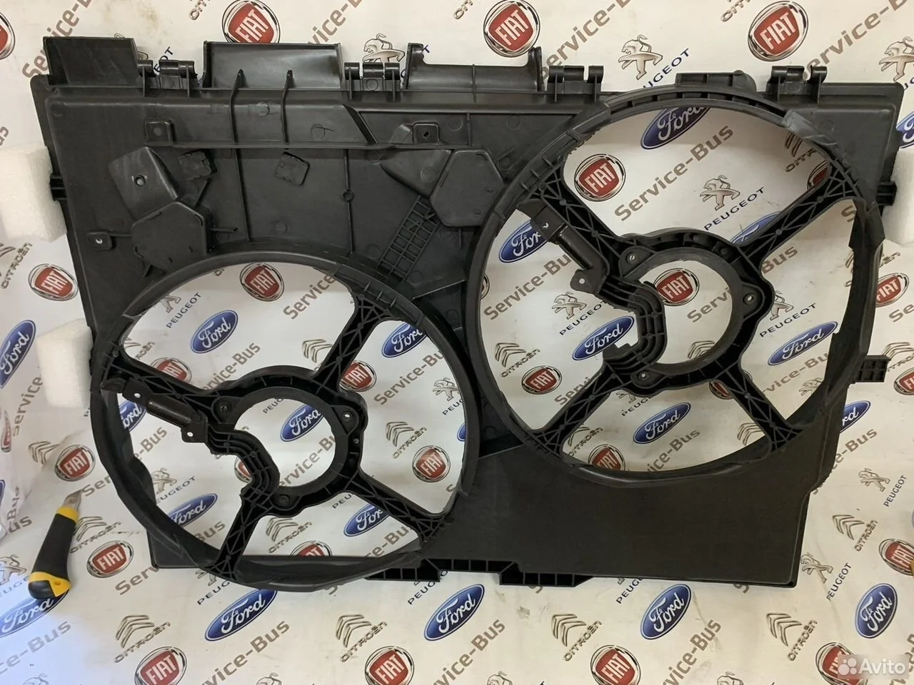 Диффузор пежо боксер