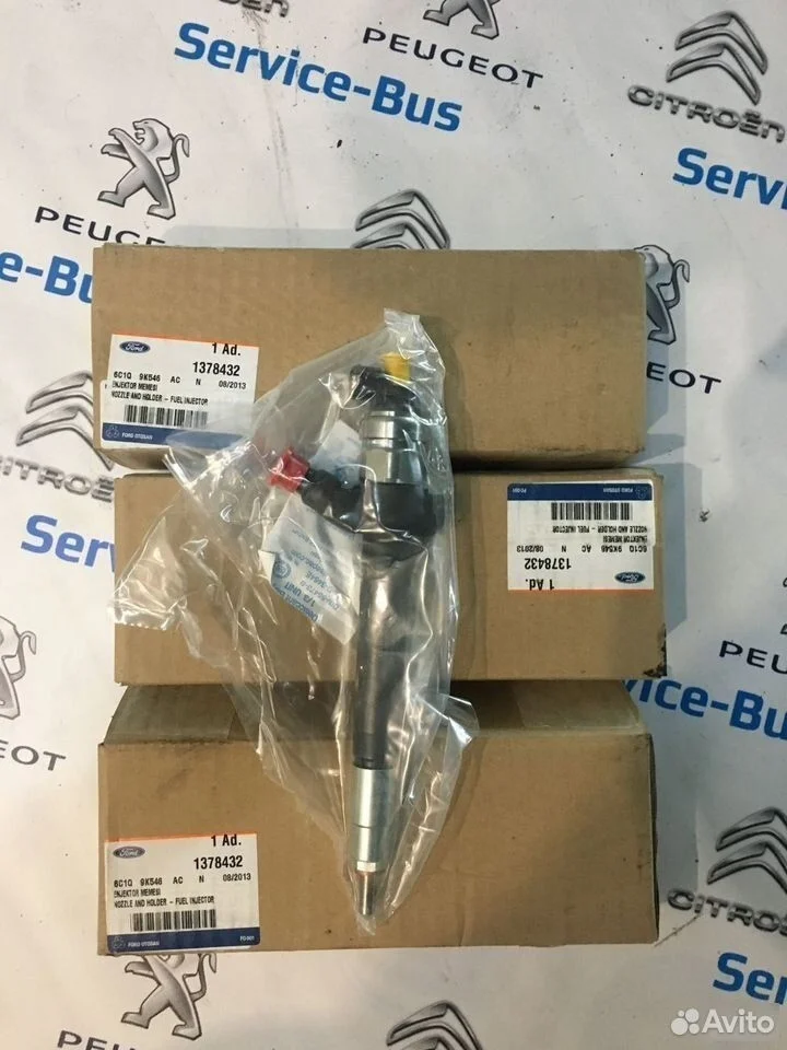 Форсунка топливная на форд transit евро 4 2006 +